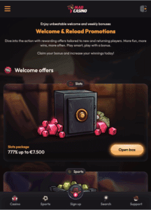 mad casino promotions